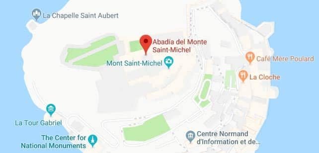 Francia-SaintMichel-Mapa