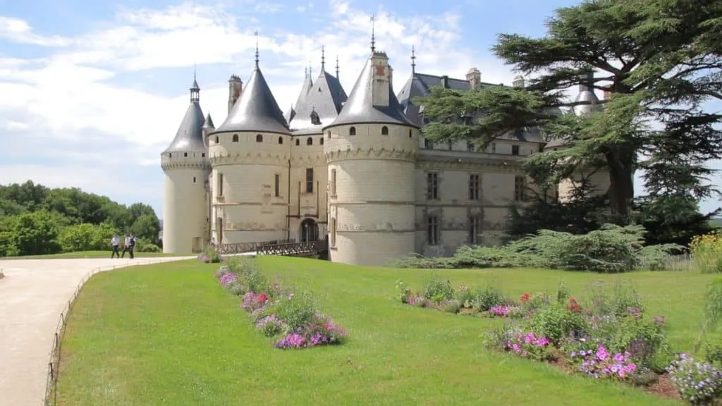 Castillo de Chaumont, valle de la Loire en Francia