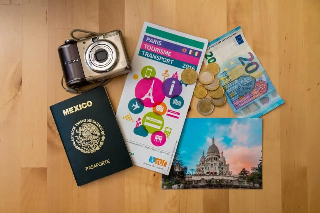 artículos para viajar